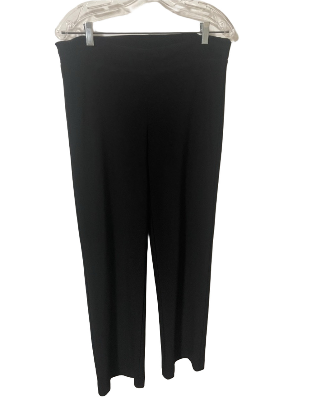Joseph Ribkoff Black Straight-Leg Pull-On Pants Size 10